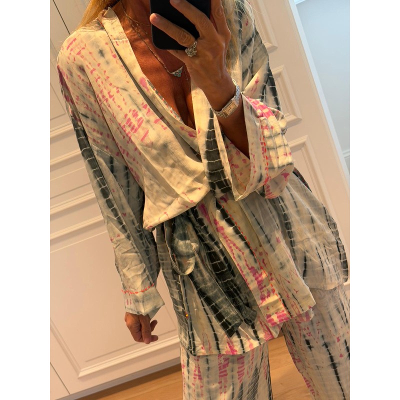 Ensemble Kimono Soie Lucas 4