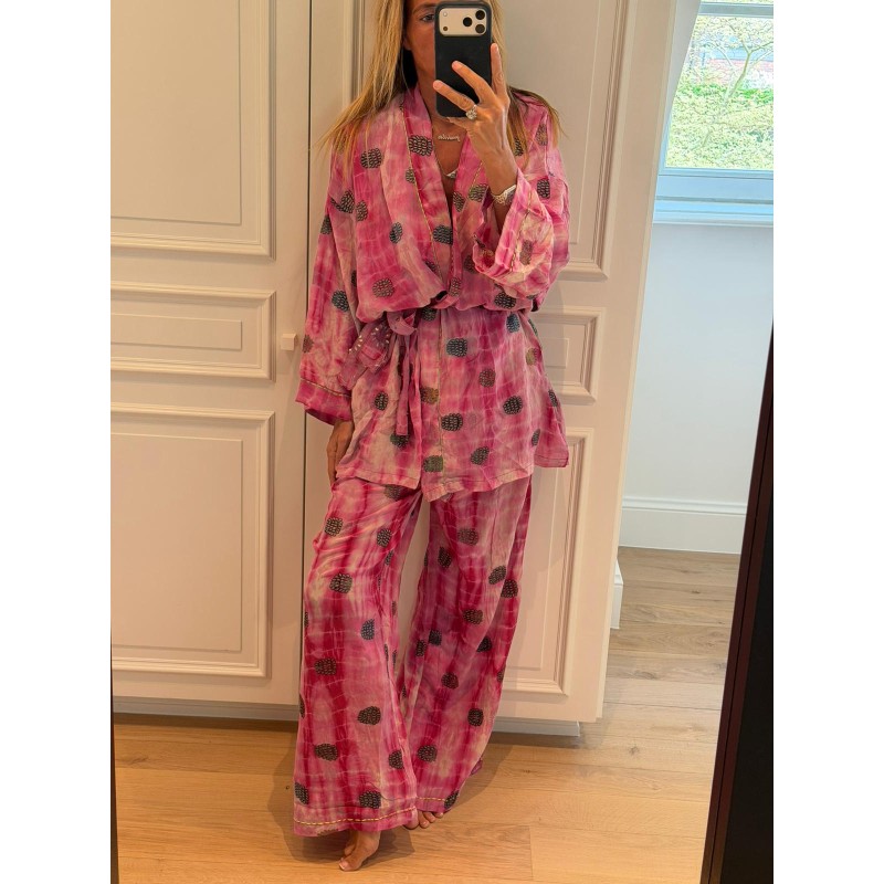 Ensemble Kimono Soie Lucas 6