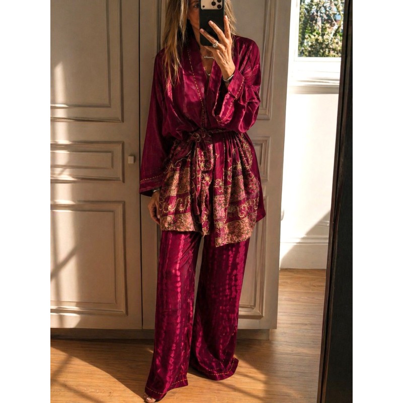 Ensemble Kimono Soie Lucas 5