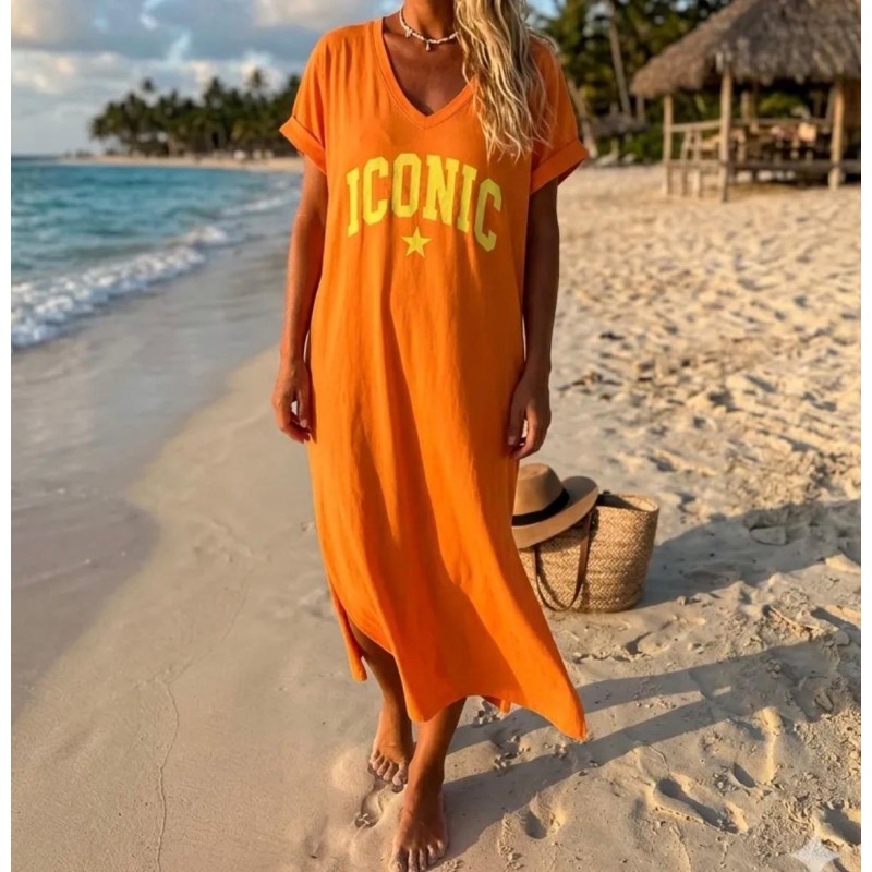 Robe longue Iconic