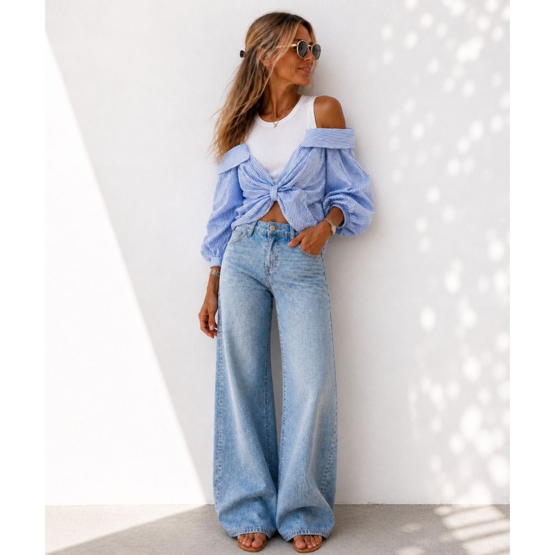 Chemise top nœud Paris