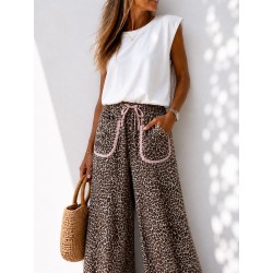 Pantalon léopard Alex