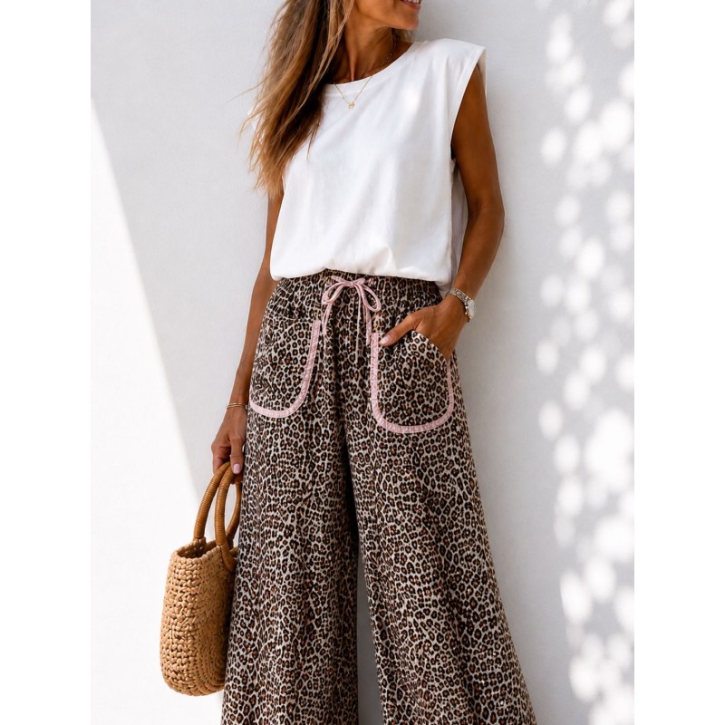 Pantalon léopard Alex