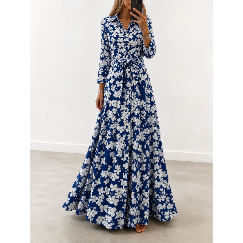 Robe chemise Blue