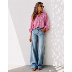 Blouse Nathalie rose