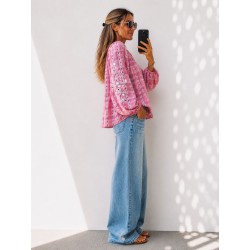 Blouse Nathalie rose