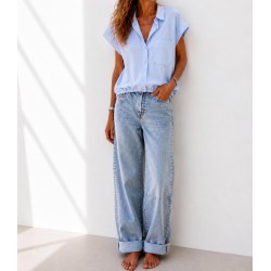 Chemise sans manche Estelle