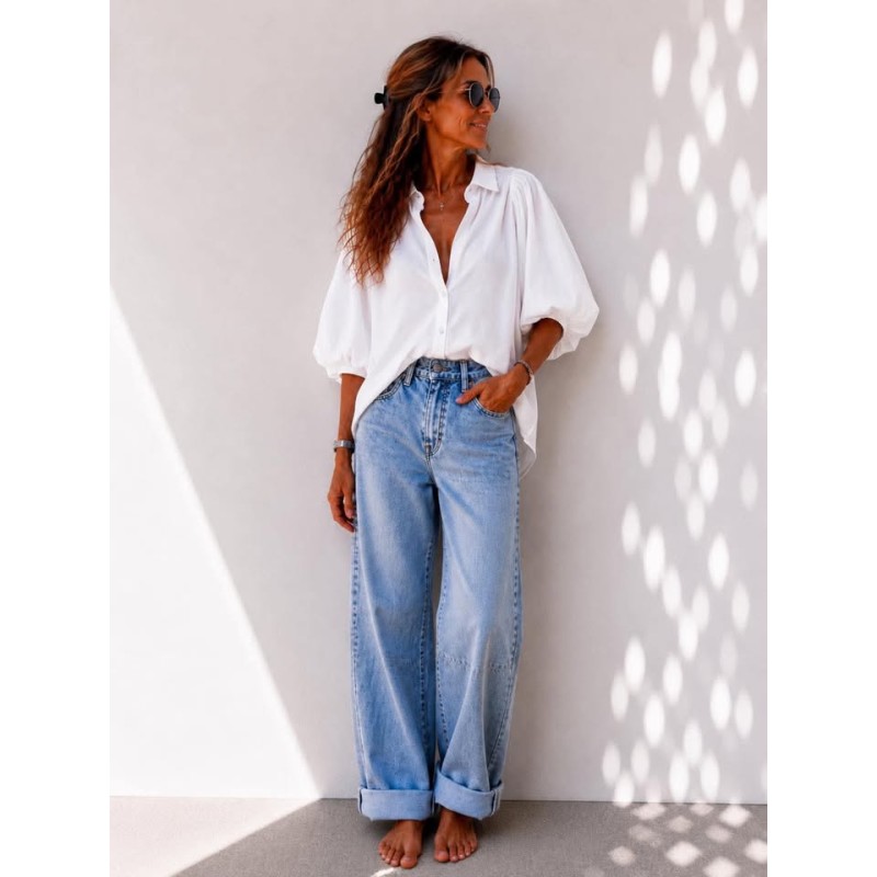 Blouse manches ballons Louise