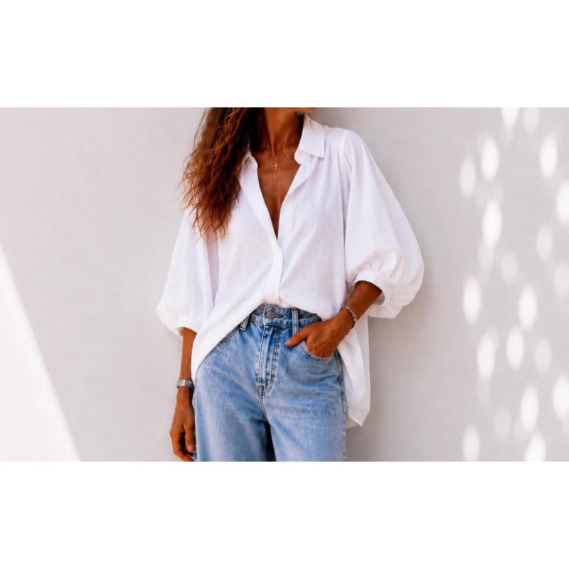 Blouse manches ballons Louise