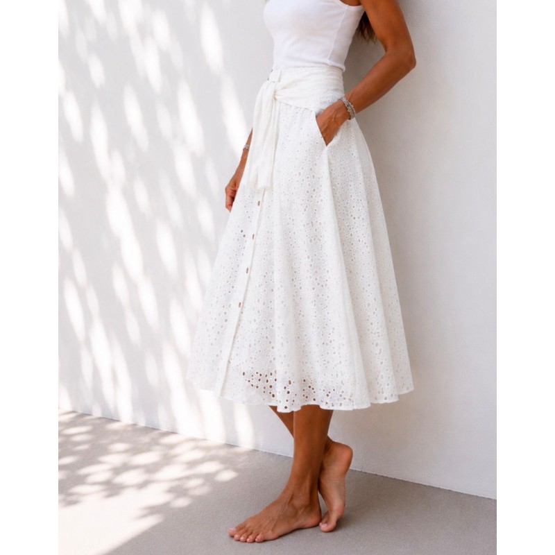 Jupe broderie Vic