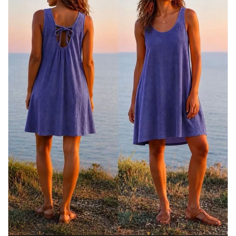 Robe éponge Sunset