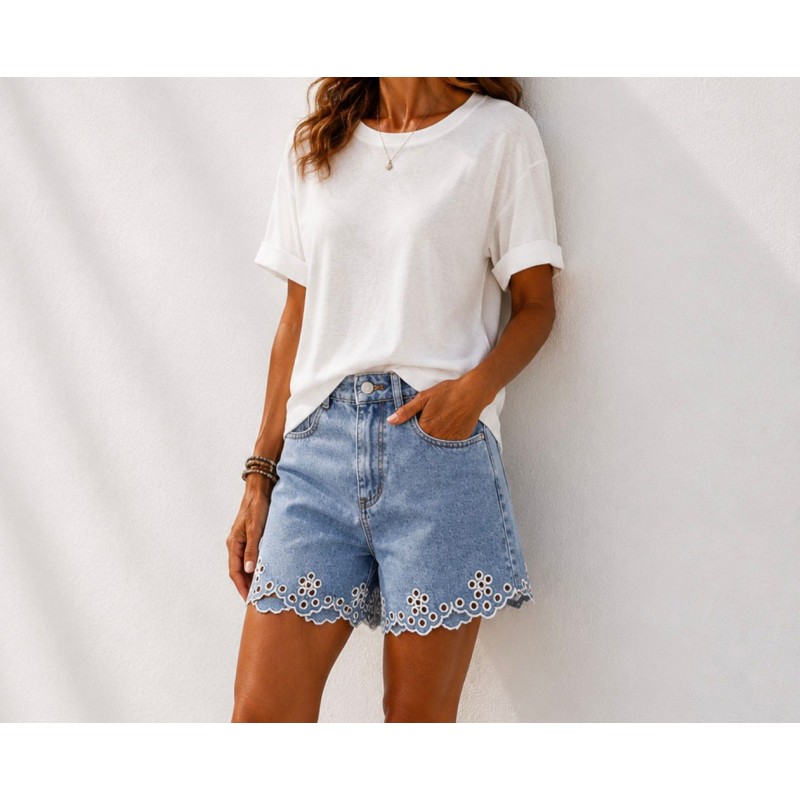 Short broderie Anita