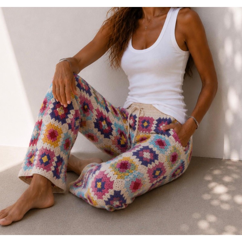 Pantalon crochet Punta Cana