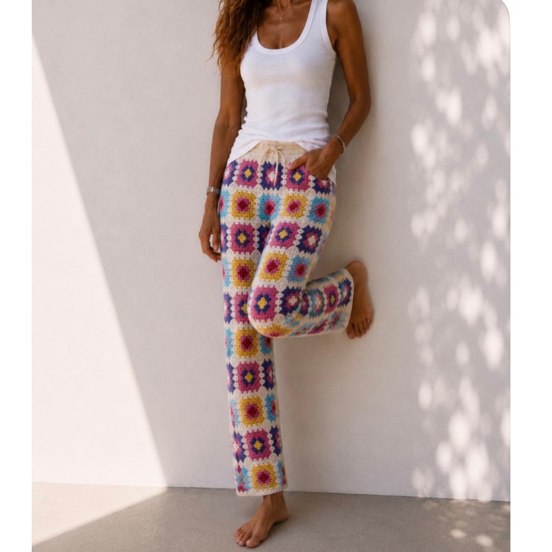 Pantalon crochet Punta Cana