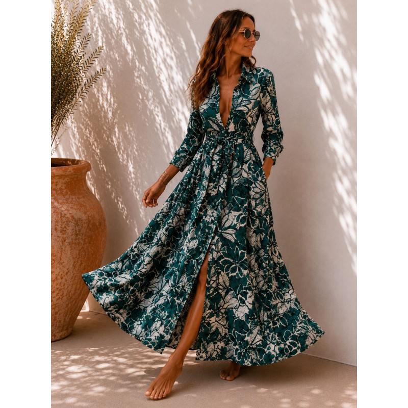 Robe chemise Green