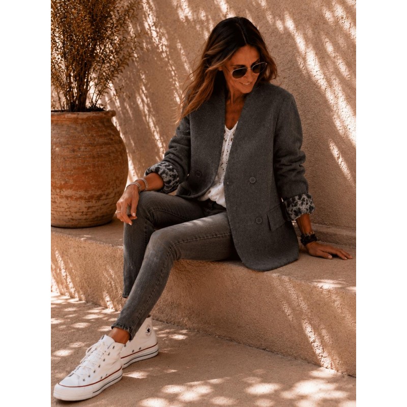 Manteau court Léo