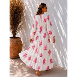 Robe Adèle gaz de coton