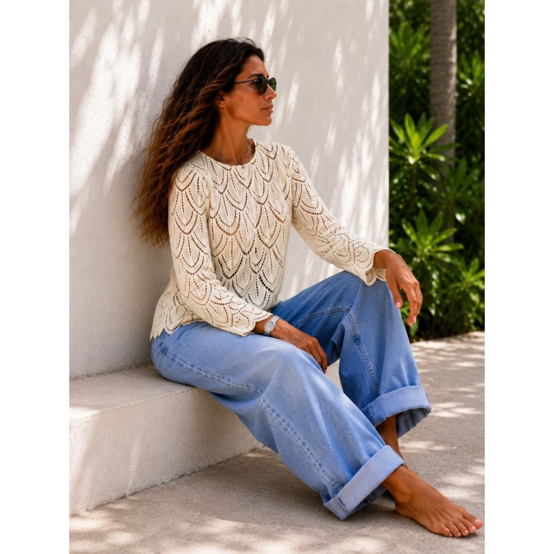 Blouse dentelle Chloé
