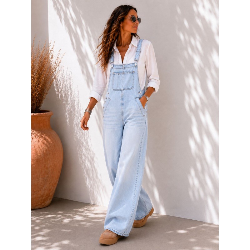 Salopette jeans Caroline