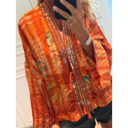 Kimono soie sauvage 8