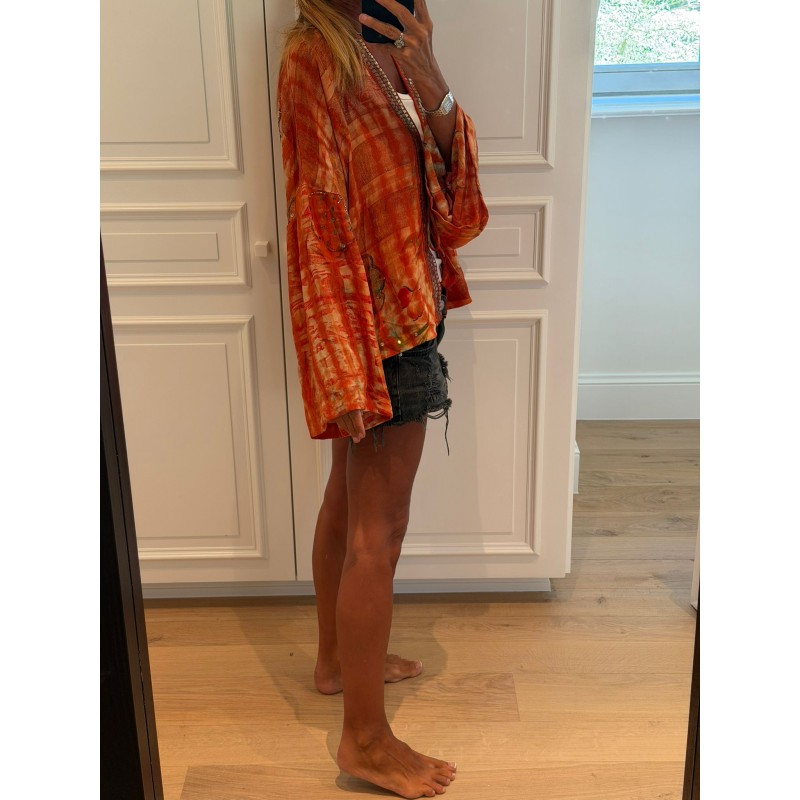Kimono soie sauvage 9