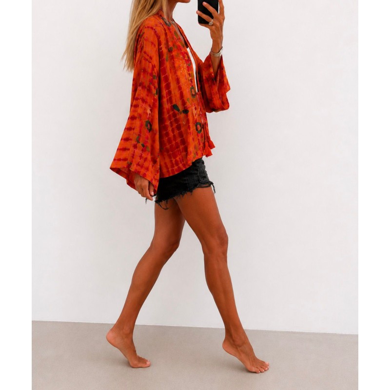 Kimono soie sauvage 10