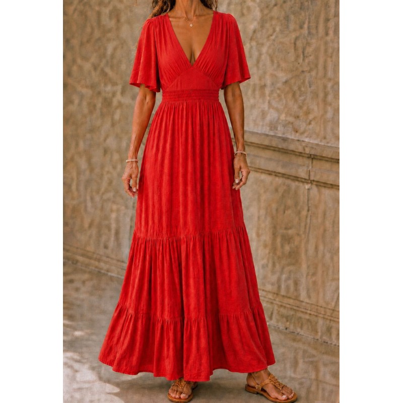 Robe Agathe Corail