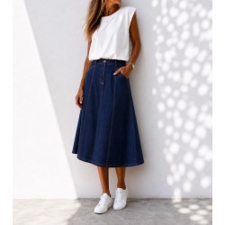 Jupe jeans Laetitia