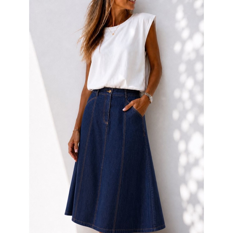 Jupe jeans Laetitia