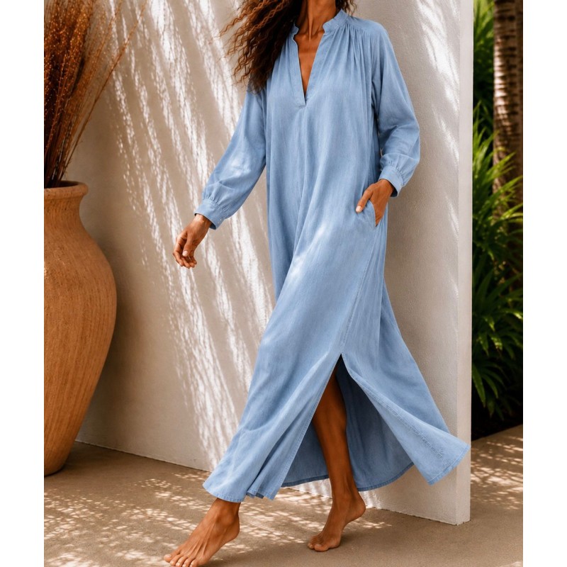 Robe jeans fluide Emma claire