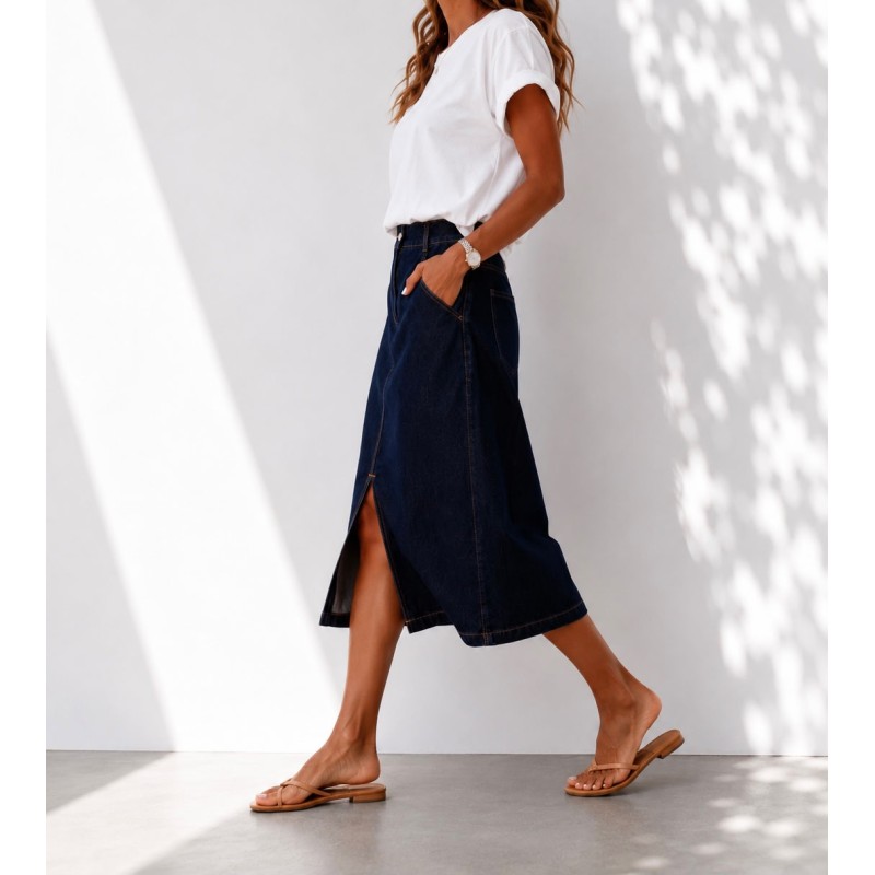 Jupe jeans Laetitia