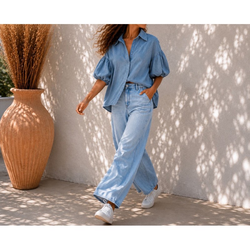 Chemise jeans june