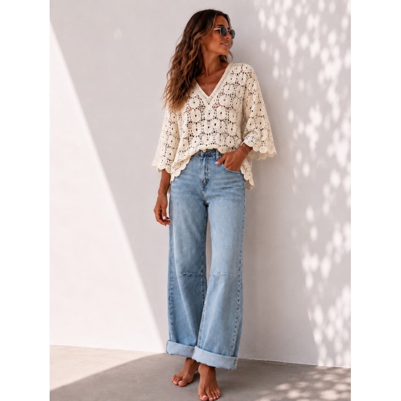 Blouse crochet Cam