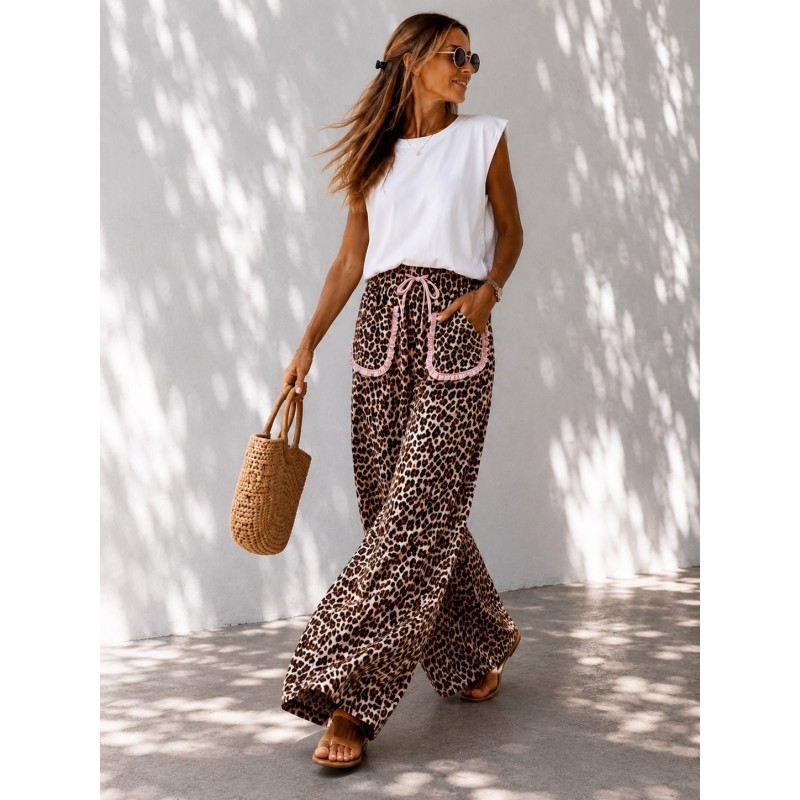 Pantalon léopard Alex