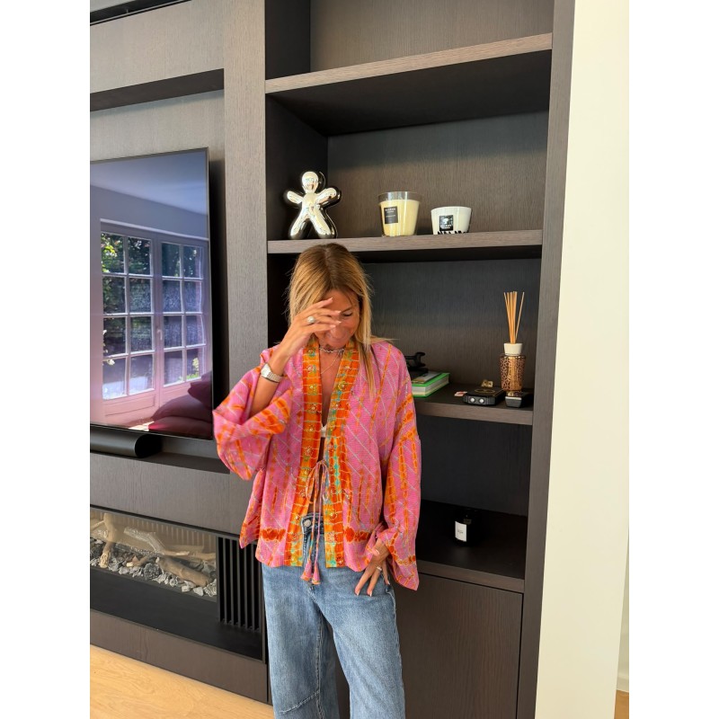 Kimono soie sauvage 15
