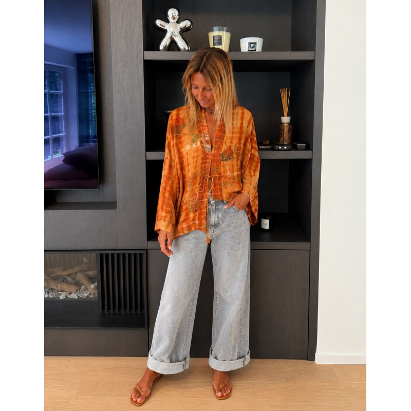Kimono soie sauvage 17