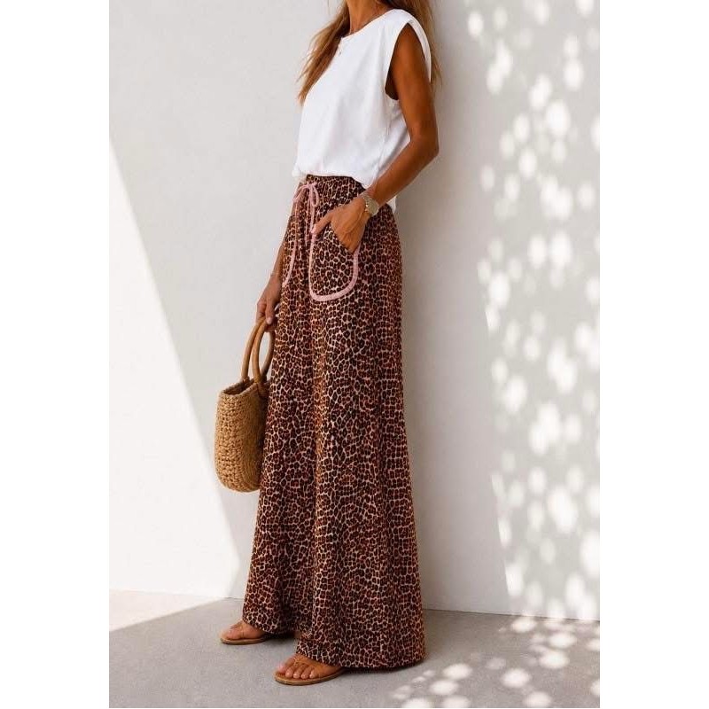 Pantalon léopard Alex