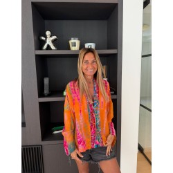 Kimono soie sauvage 6
