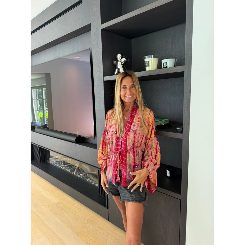 Kimono soie sauvage 2