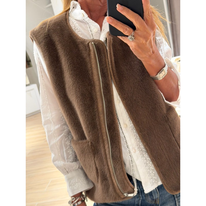 Veste sans manches June