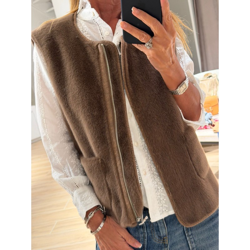 Veste sans manches June