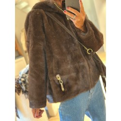 Veste fausse fourrure Courchevel