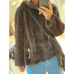 Veste fausse fourrure Courchevel