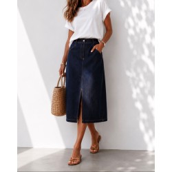 Jupe jeans Laetitia