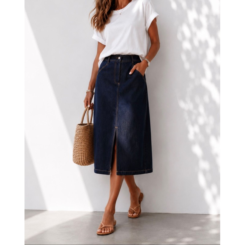 Jupe jeans Laetitia