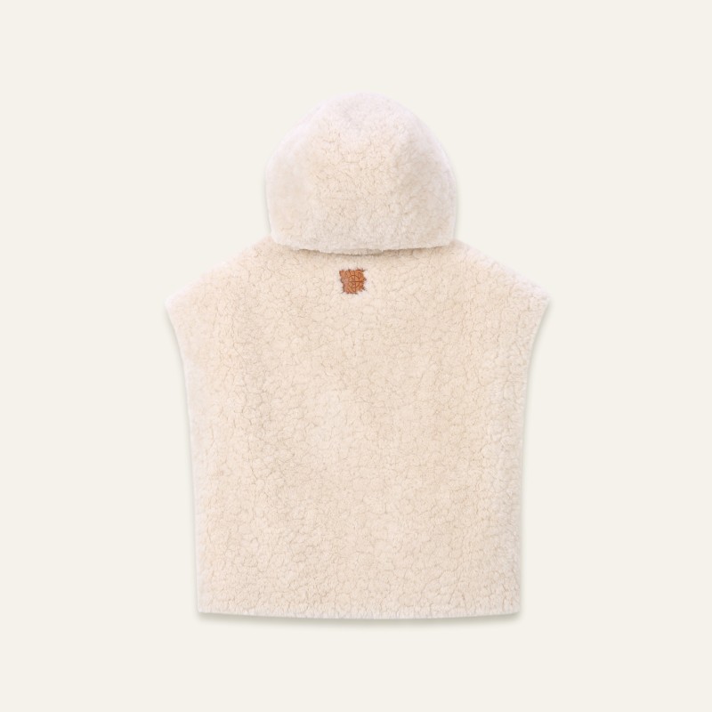 Veste fourrure sans manche Delia