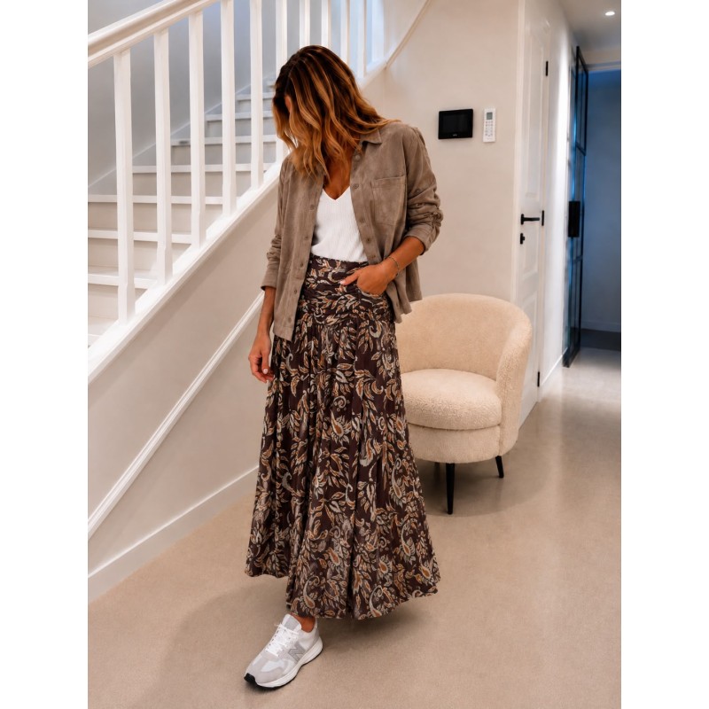 Jupe Chloé choco