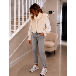 Veste fausse fourure Lise