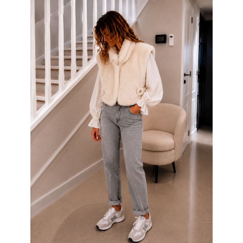 Veste fausse fourure Lise