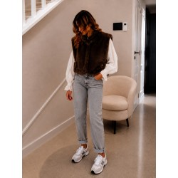 Veste fausse fourure Lise